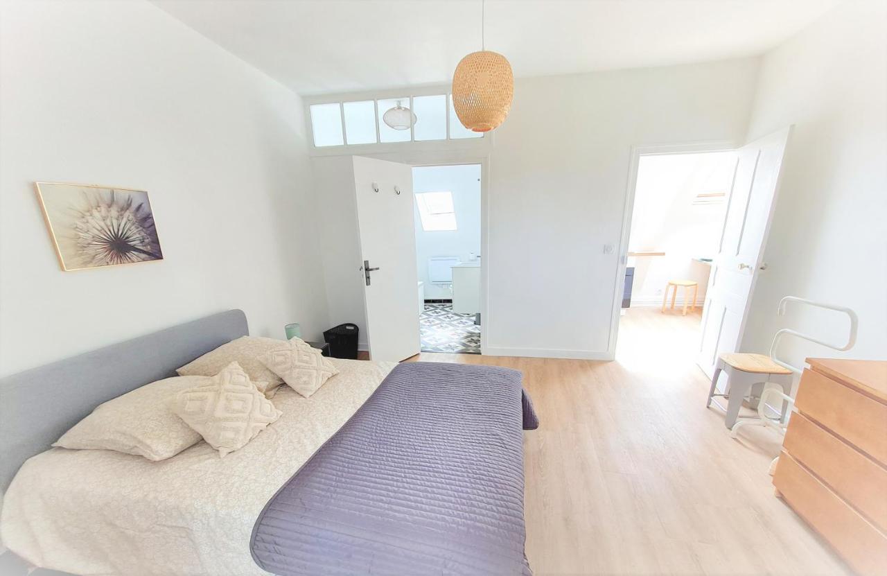 Joli Appartement Cosy Avec Jardin Lanvallay Eksteriør billede